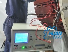 臺(tái)山核電4485KW汽輪發(fā)電機(jī)勵(lì)磁機(jī)現(xiàn)場(chǎng)搶修實(shí)拍照片