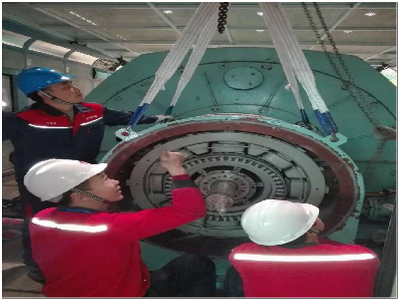 中海油電廠現(xiàn)場檢修
