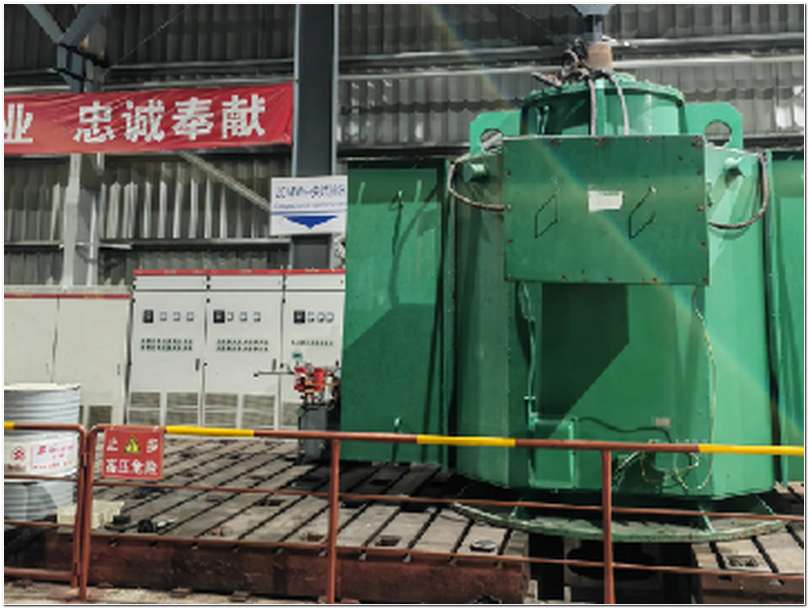 3400KW立式循環(huán)水泵電機實驗檢測