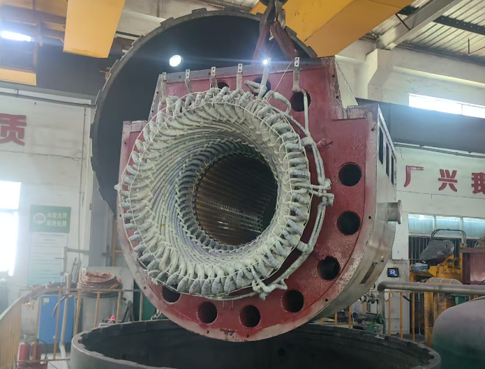 6000KW 發(fā)電機 返廠維修